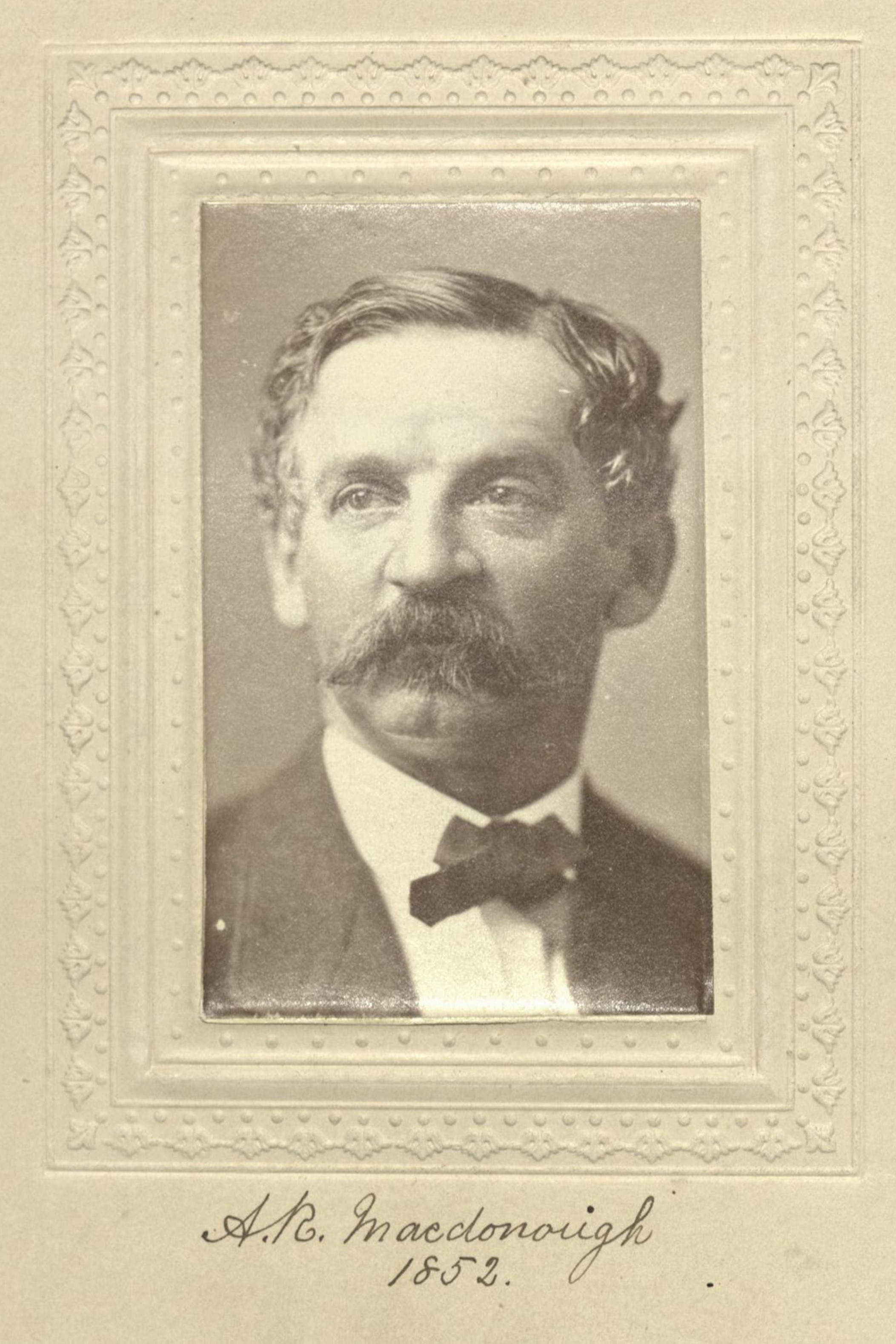 Member portrait of Augustus R. Macdonough